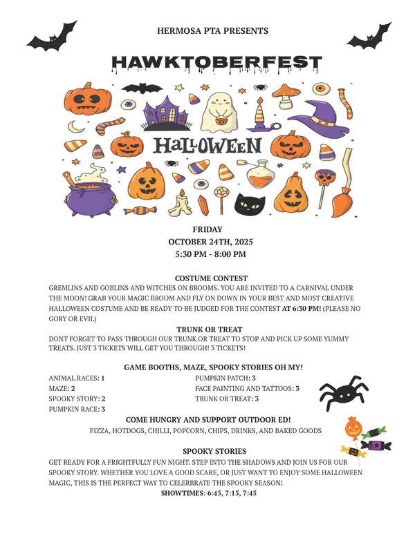 Hawktoberfest Event Info