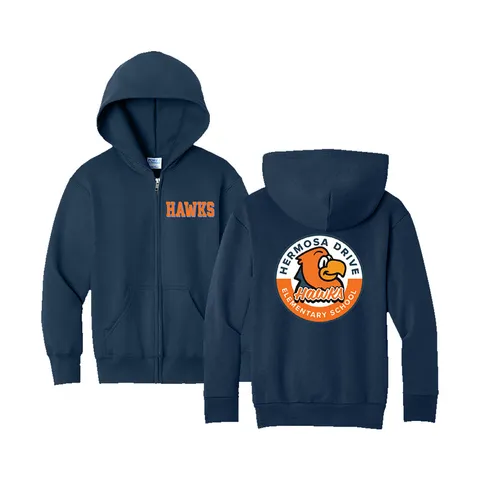 HAWKS Zip-Up Hoodie (Youth)