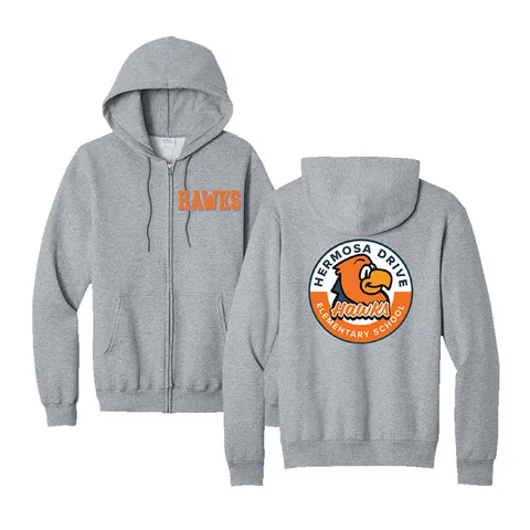 HAWKS Zip-Up Hoodie